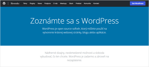 Web WordPress Slovensko